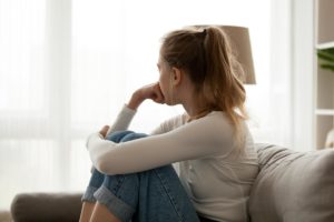 teen girl in need of trauma counseling
