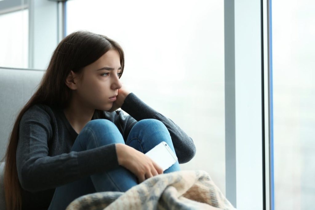 a teen may be self-harming